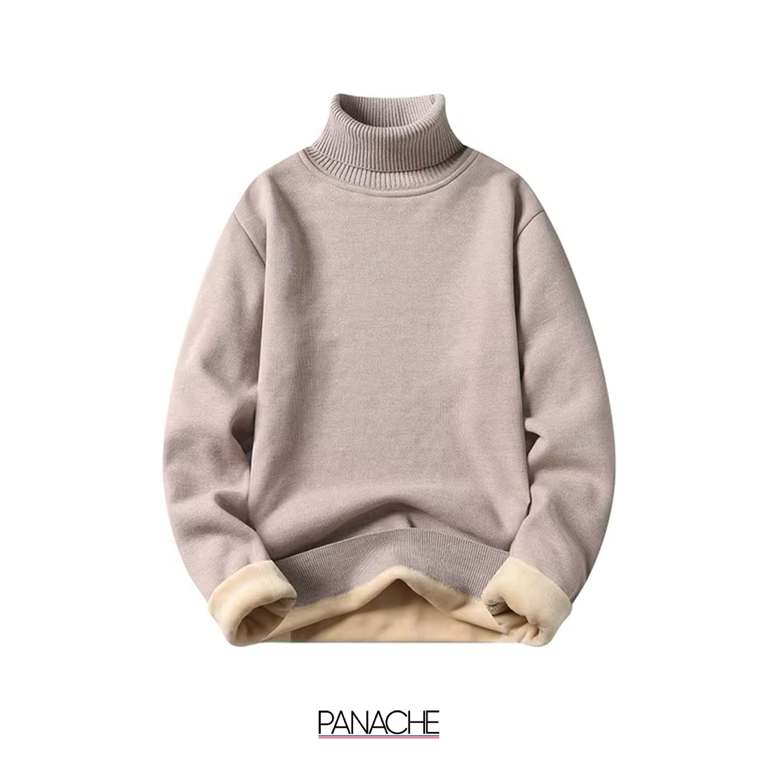 WOOL HIGH NECK SWEATER