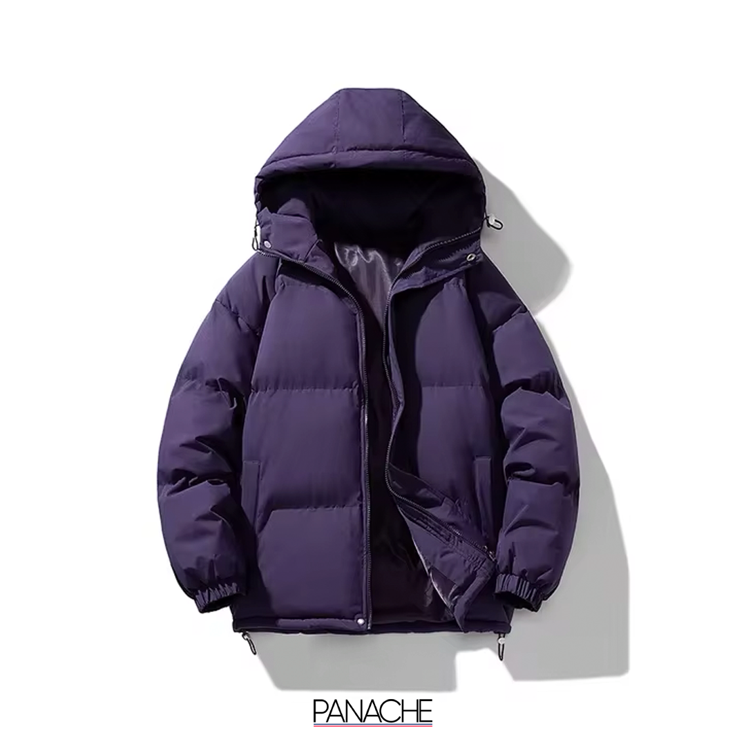 MEN'S HOODED DOWN JACKET