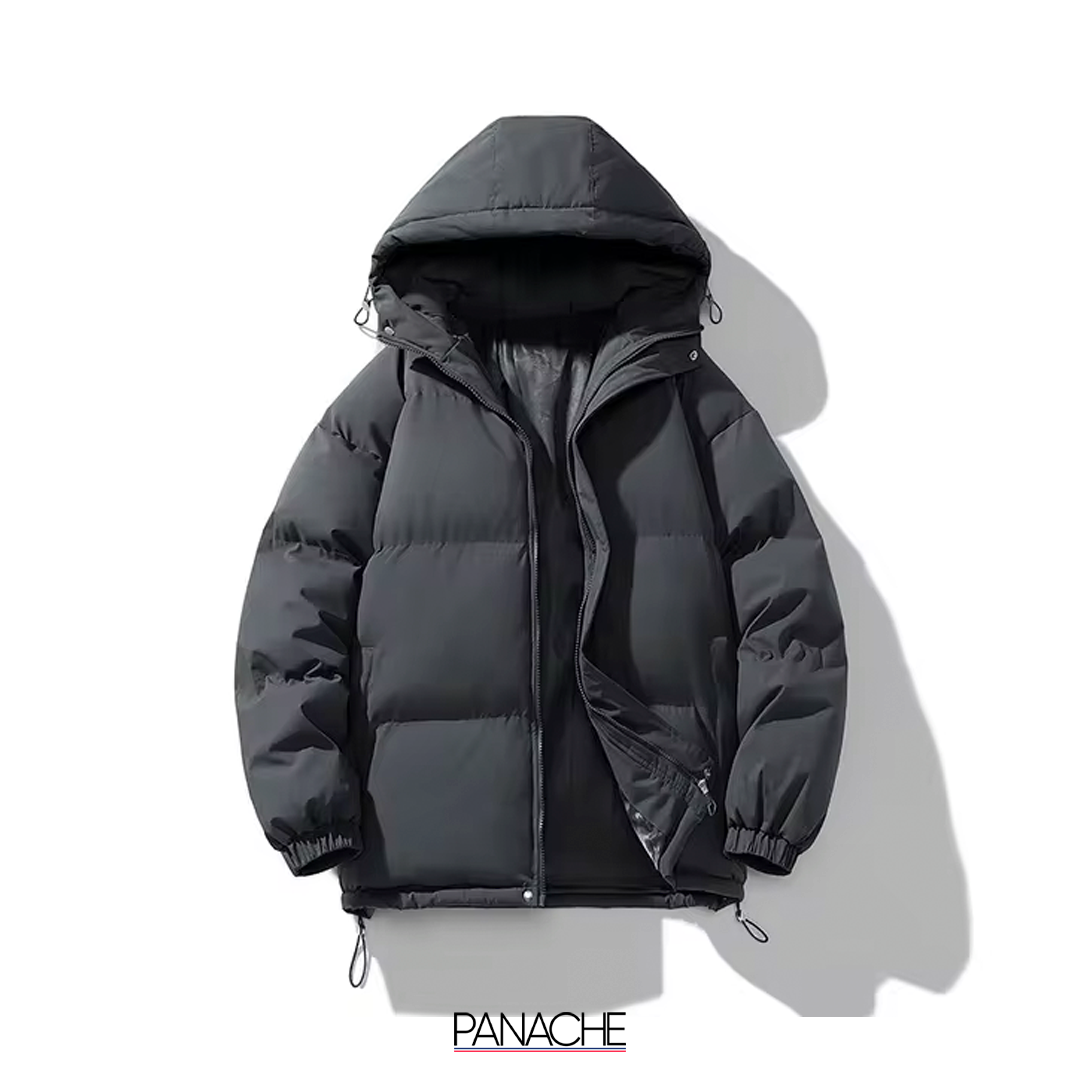 MEN'S HOODED DOWN JACKET